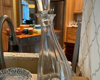 Crystal decanters