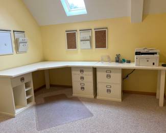 Pottery Barn Bedford Office Desks, 1 corner desk and 1 writing desk. Buy one or both! 