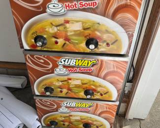 Subway restaurant  equipment food warmers 