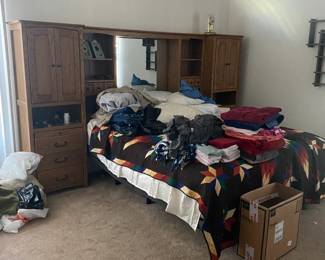 Bed (all in one) $ 394.00 - would need to be taken apart to remove.