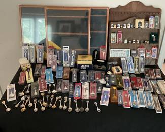 Collectible Spoons And Thimbles