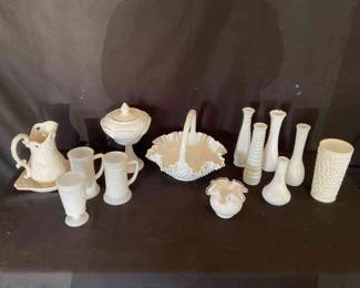 Milk Glass And Friends