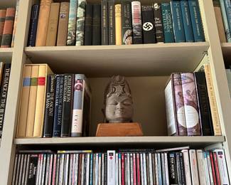 Expansive range of biographies and hundreds of CD's