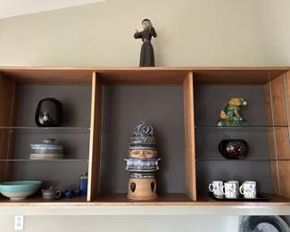 Ceramic soup tureen by Marie Nishimura, 22 inches high, purchased from artist in 1979.  