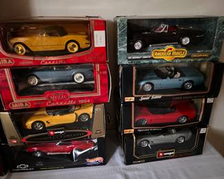 1: 18 Metal Die-Cast Cars, Classic and Muscle Cars new in box