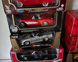 1: 18 Metal Die-Cast Cars, Classic and Muscle Cars new in box