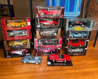 1: 18 Metal Die-Cast Cars, Classic and Muscle Cars new in box