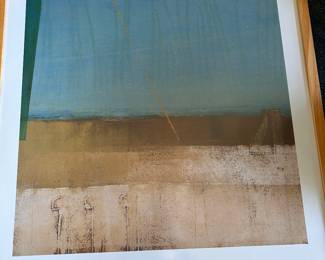 Leo Burns Art print framed