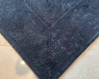 Navy blue rug 16 x11