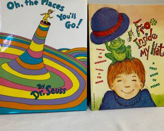 Children's Books. Dr. Seuss and A Frog inside My Hat