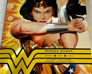 Coffee Table Book with the history of Wonder Woman. Fully illustrated. A must have for DC comic fans.