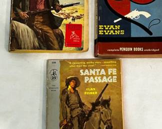 Westerns from the 1940's. Early paperback pocket books.