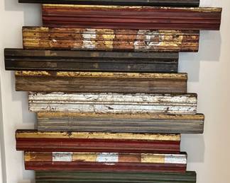 Wooden Art piece. Multiple types of wood and finishes on this unique wall art.