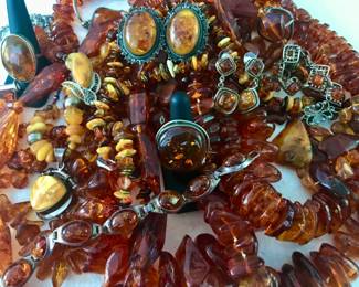 Amber jewelry
