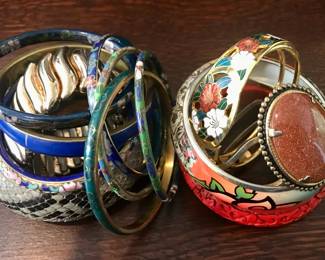 a few of the many many many vintage bracelets