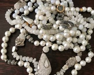 Fabulous pearl necklaces