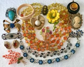 Vintage jewelry...there is much much more than pictured