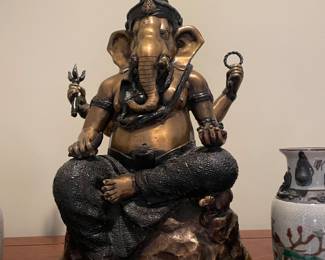 Bronze Statue of the Hindu Diety "Ganesha"