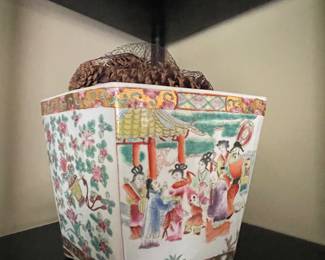 Asian Flower Pot
