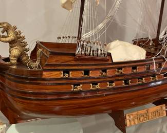 Holland Frigate Friesland Wooden Model Tall Ship
