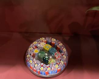 Glass Art Paperweight