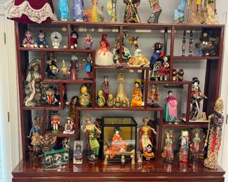 Large Selection of Dolls from around the world.