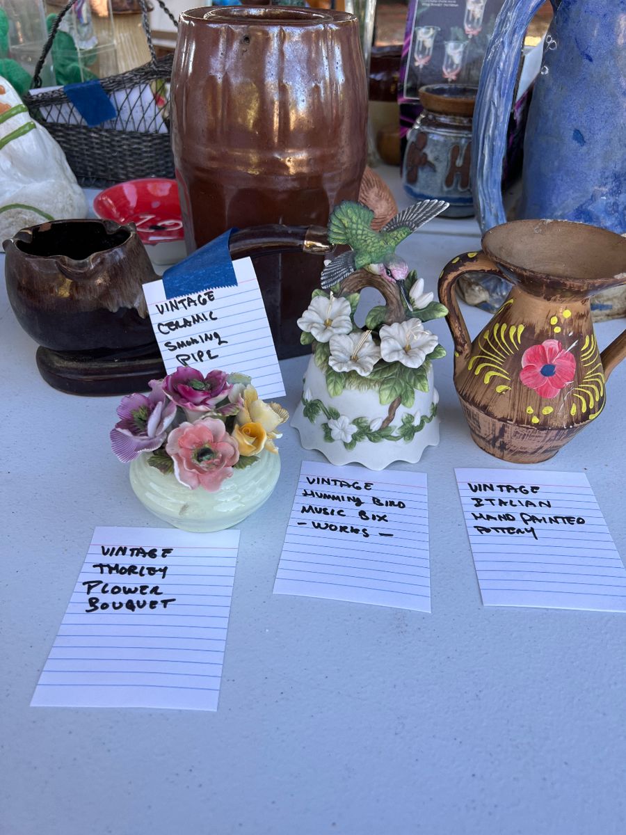 Vintage Estate Sale & Yard Art in Chico, CA starts on 10/6/2023