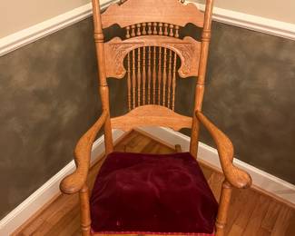 antique rocking chair 