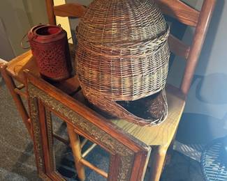 vintage potato / onion basket 