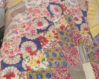 Vintage quilts ( better pictures coming with them spread out)