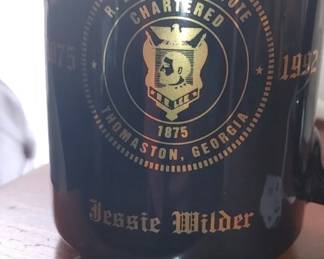 Jessie R.E. Lee charter member coffee cup