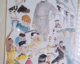 Limited Edition R.E. Rebels signed print