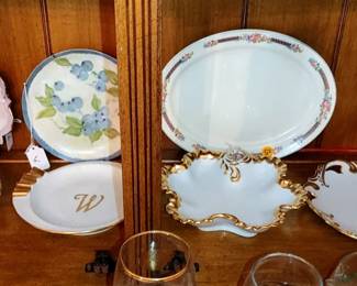 Hand painted China by Maude  Eidson 1967 