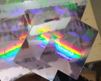 Huge selection of 1991 3D holograph American League stickers