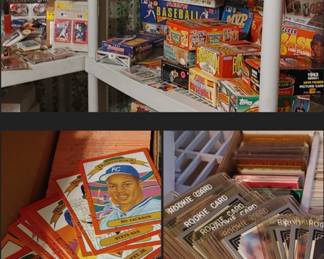 Baseball card collection