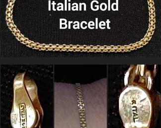 14kt Gold Bracelet