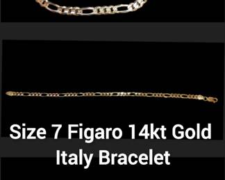 14kt gold bracelets
