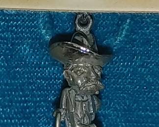 Rare STERLING. R.E. Lee Rebels Sterling silver charms