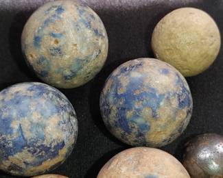 Early clay marbles