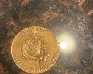 Charlie “Bird” Parker Commemorative Token RARE !