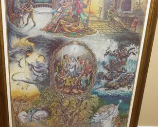 Wall art (one of a pair)