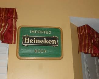 Heineken Beer sign