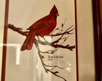 Signed Print by John A. White