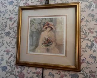 Barbara A. Wood “Woman with Flowers”