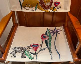 Painted Directors Chair