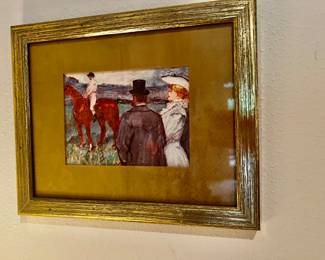 Henri De Toulouse Lautrec “At the Races”