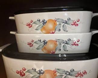 Vintage Corning Ware Abundance Design