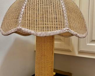 Wicker Lamp