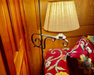 Wrought Iron Floor Lamp