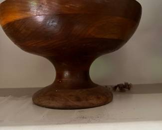 Wooden bowl